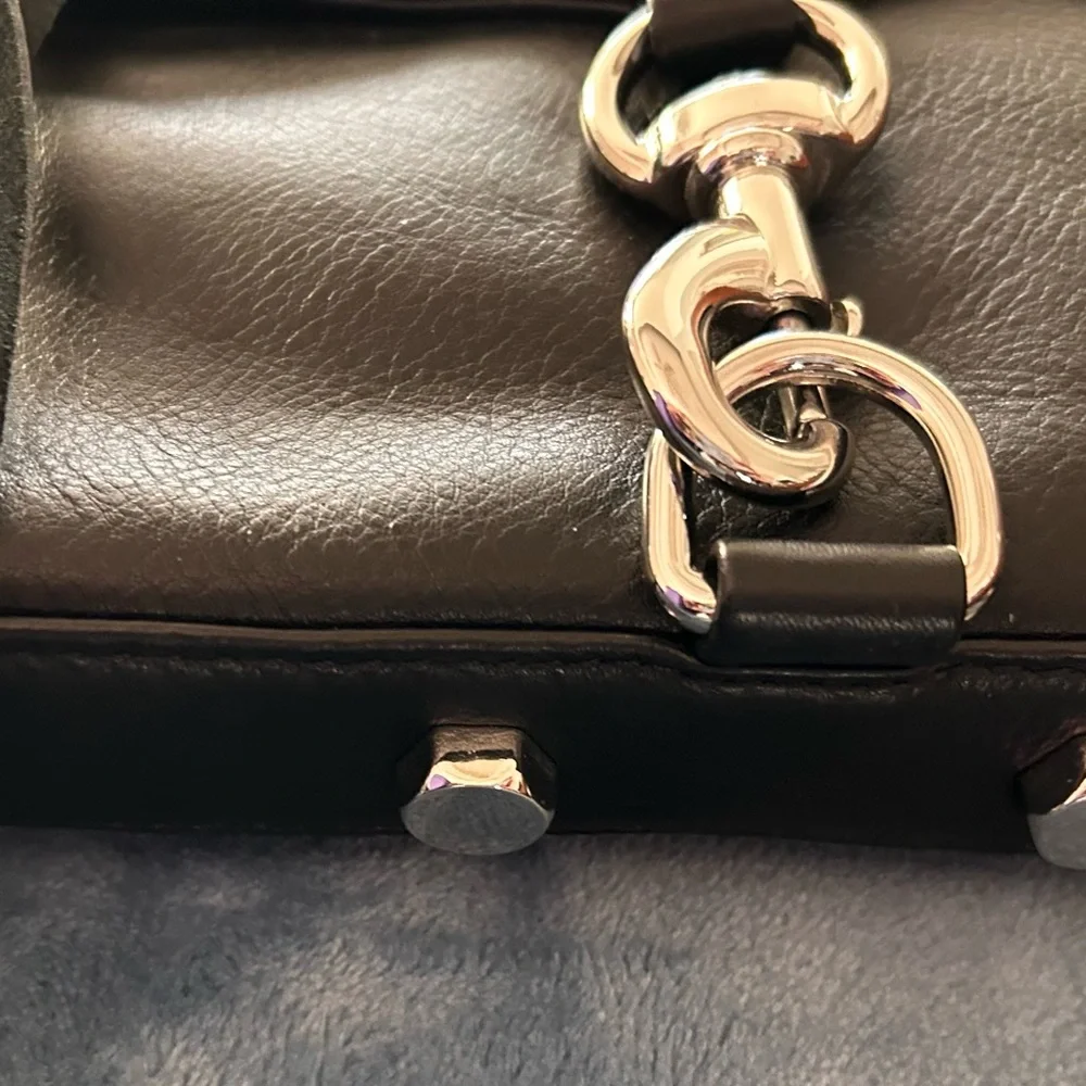 SOLD
Rebecca Minkoff - Black Leather Chain Strap Bag Mini - Picture 8 of 12